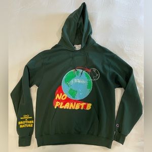 Karmagawa X Brother Nature (No Planet B) 🌎Champion Hoodie  Size: Large